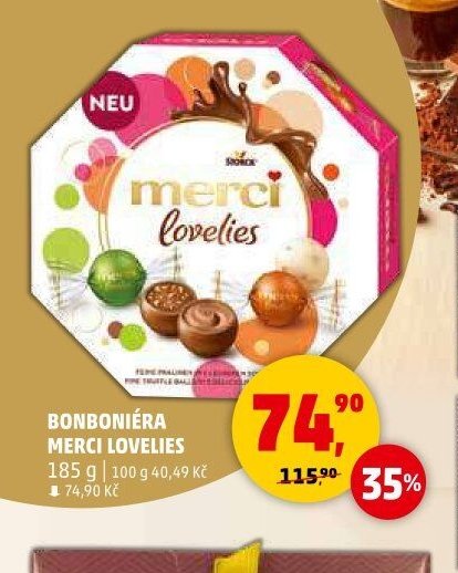 Bonboniéra Merci Lovelies