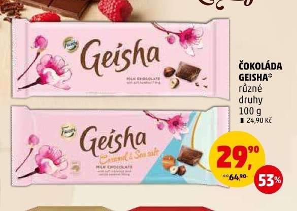 Čokoláda Geisha