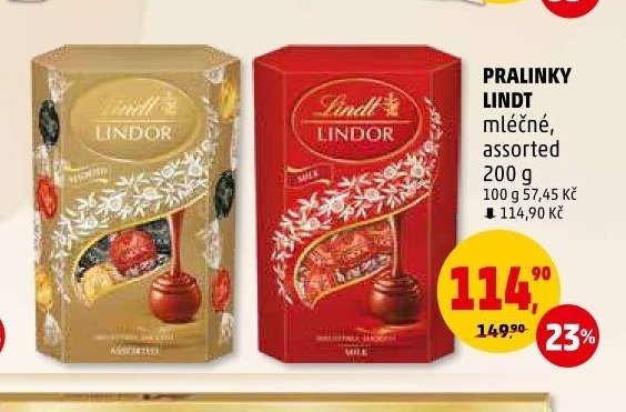 Pralinky Lindt