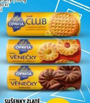 Sušenky Zlaté Club, Věnečky Opavia