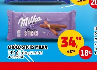Choco Sticks Milka