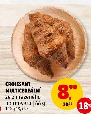Croissant multicereální