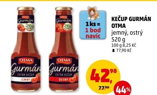 Kečup Gurmán Otma