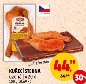 Kuřecí stehna uzená Řezníkův talíř