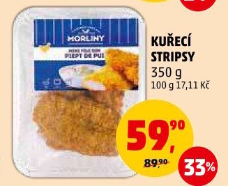 Kuřecí stripsy Morliny