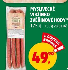 Myslivecké viržínko Zvěřinové hody Dobré maso