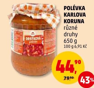 Polévky Karlova Koruna