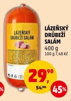 Salám drůbeží lázeňský