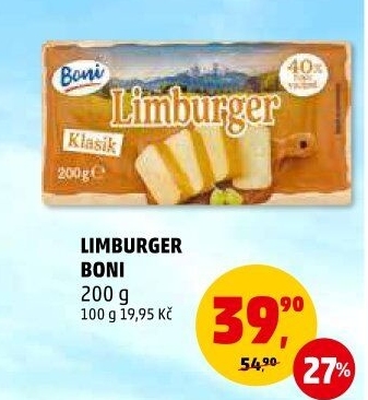 Sýr Limburger Boni