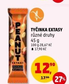 Tyčinka Peanut extasy Celita