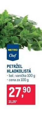 PETRŽEL HLADKOLISTÁ