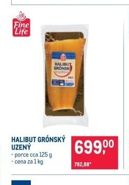 HALIBUT GRÓNSKÝ UZENÝ