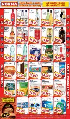akční leták Norma 16.9.2024-22.9.2024