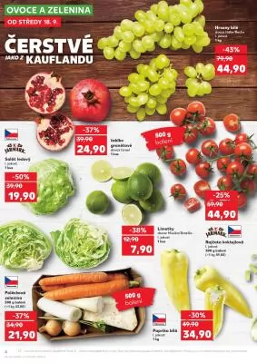 akční leták Kaufland 18.9.2024-24.9.2024