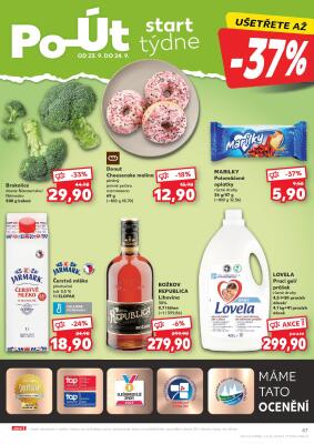 akční leták Kaufland 18.9.2024-24.9.2024