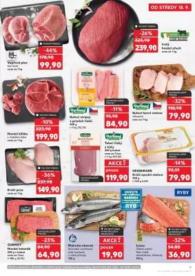 akční leták Kaufland 18.9.2024-24.9.2024