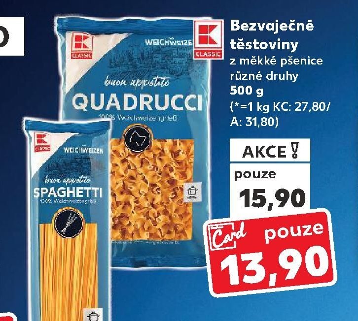 Bezvaječné těstoviny
