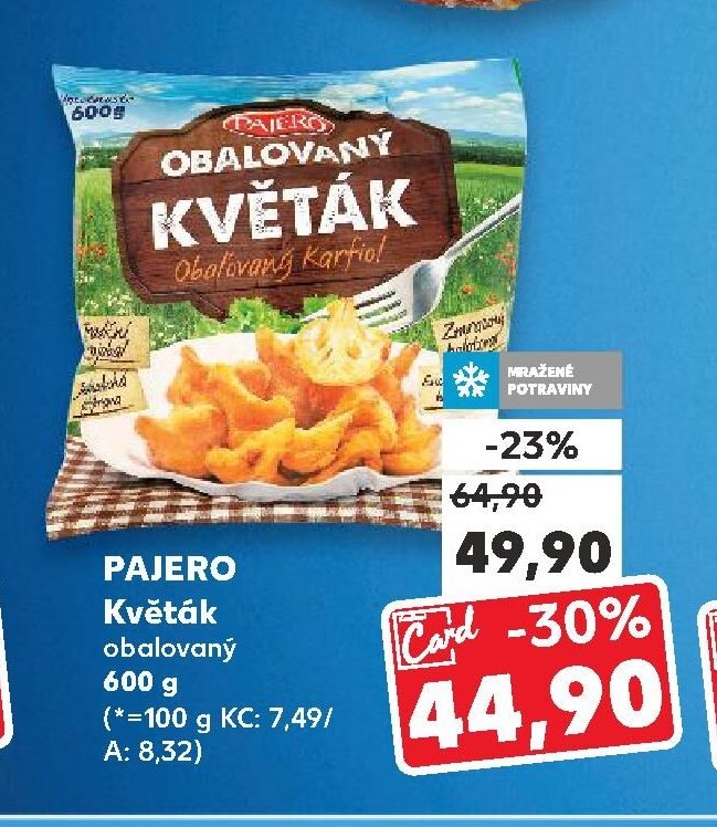 PAJERO Květák obalovaný