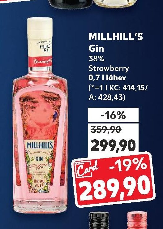 Millhill's Gin Strawberry