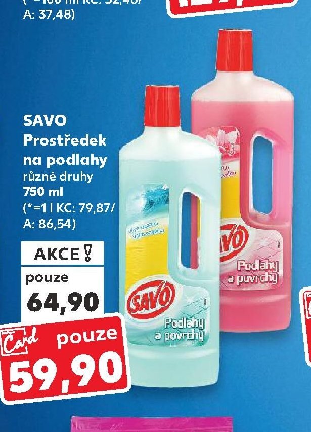 SAVO Prostředek na podlahy