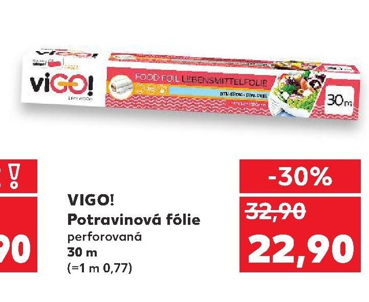 VIGO! Potravinová fólie