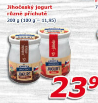 Jogurt ochucený jihočeský tradičníMadeta