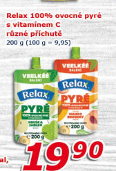 Kapsička ovocné pyré Relax