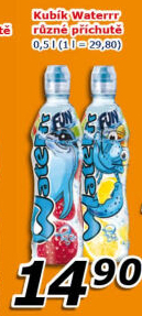Ochucená voda Waterrr Kubík