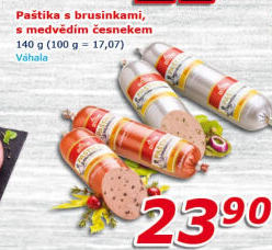 Paštika s brusinkami Váhala