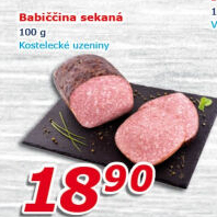 Sekaná babiččina Kostelecké uzeniny