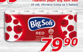 Toaletní papír 3vrstvý Big Soft