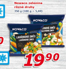 Zelenina mražená Nowaco
