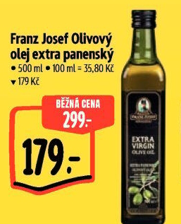 Olivový olej extra panenský Exclusive Franz Josef Kaiser