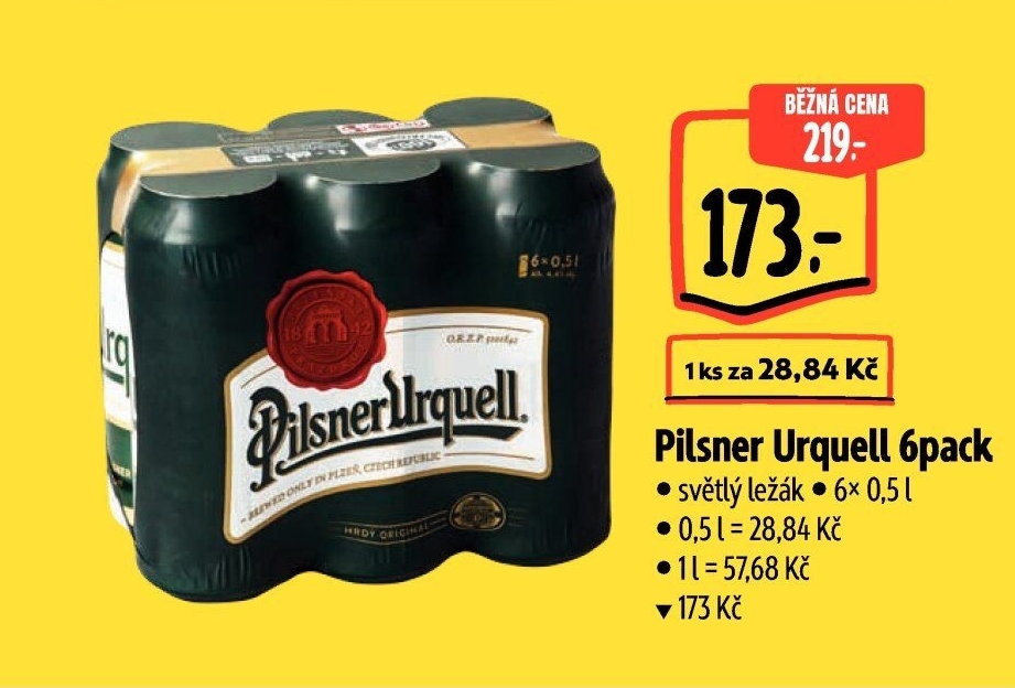 Pivo Pilsner Urquell