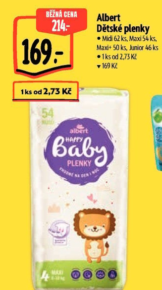 Pleny dětské Albert