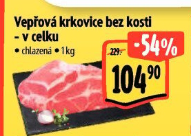 Vepřová krkovice bez kosti