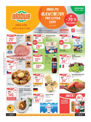 akční leták Globus 18.9.2024-24.9.2024