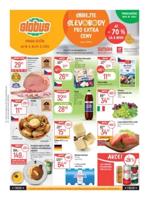 akční leták Globus 18.9.2024-24.9.2024