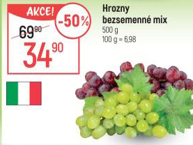 Hrozny mix bezsemenné