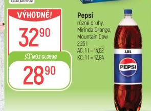 Limonáda Pepsi