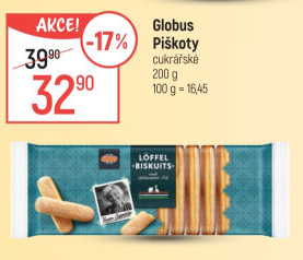 Piškoty cukrářské Globus