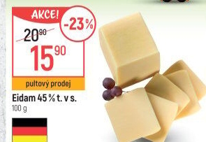 Sýr Eidam 45%