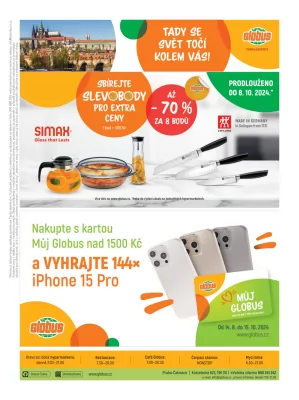 akční leták Globus 18.9.2024-24.9.2024