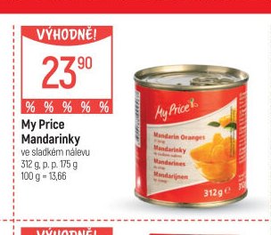 My Price Mandarinky
