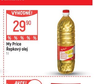 My Price Řepkový olej