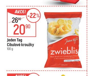 Jeden Tag Cibulové kroužky