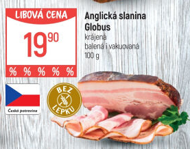 Anglická slanina Globus