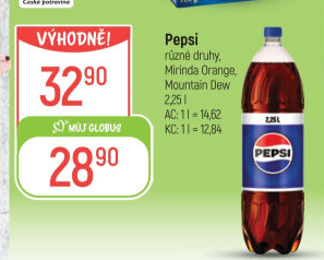 Limonáda Pepsi