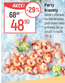 Párty krevety
