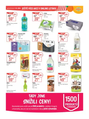 akční leták Globus 18.9.2024-24.9.2024